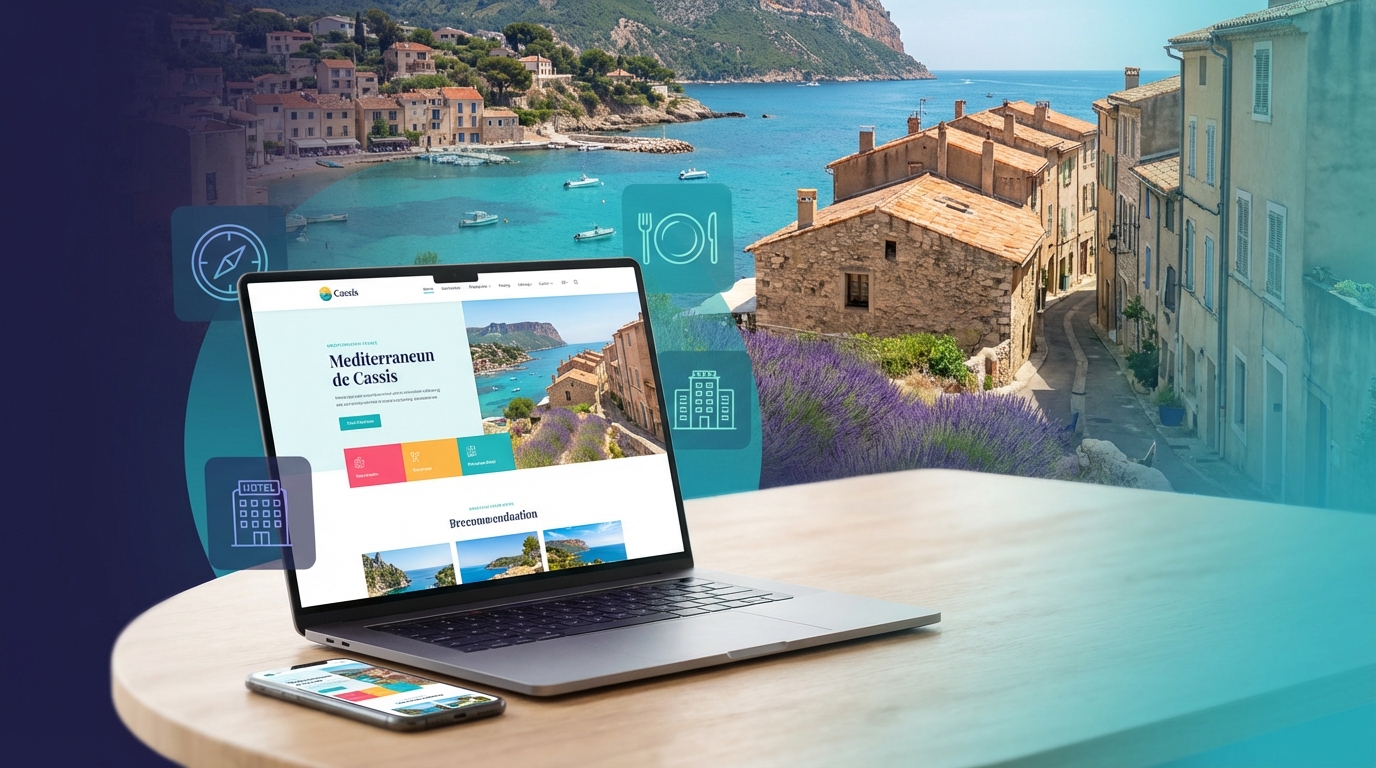 Création de site internet professionnel à Cassis — Web Pulse