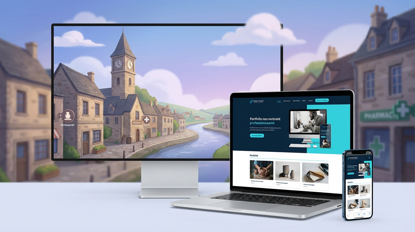 Création de site internet professionnel à Castelginest — Web Pulse