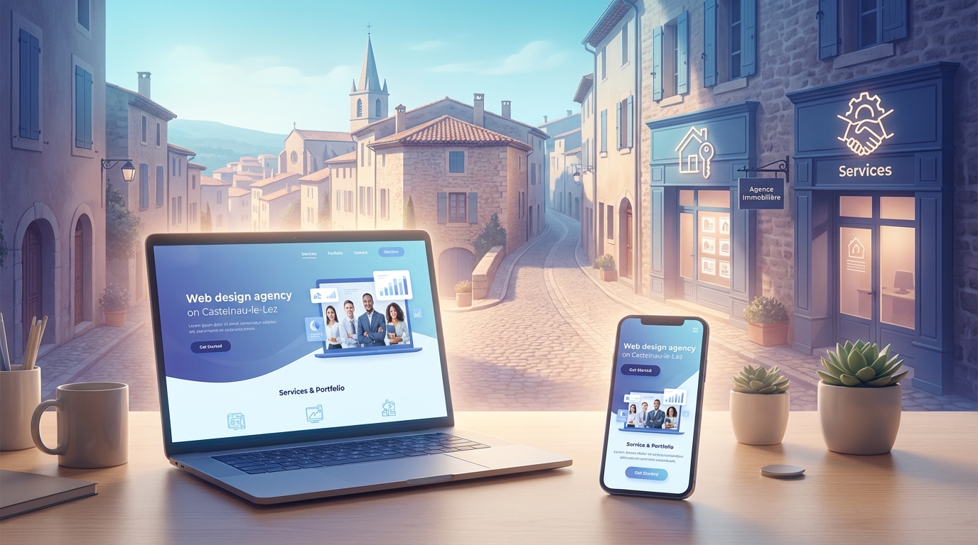 Création de site internet professionnel à Castelnau-le-Lez — Web Pulse