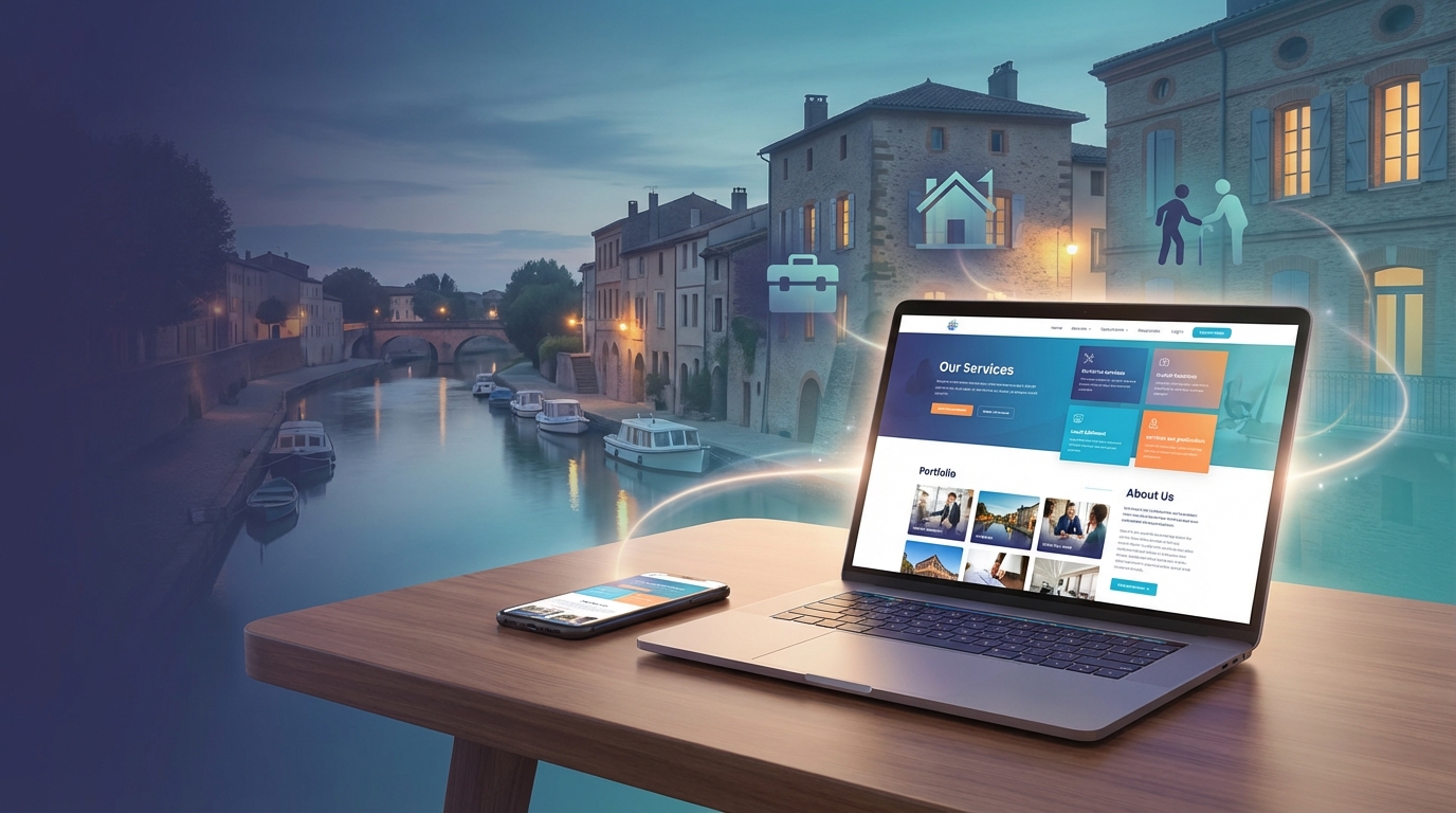 Création de site internet professionnel à Castelsarrasin — Web Pulse