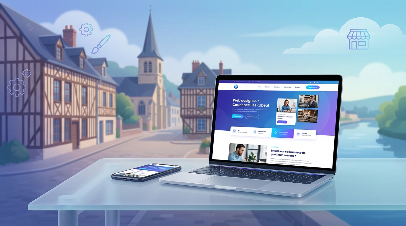 Création de site internet professionnel à Caudebec-lès-Elbeuf — Web Pulse