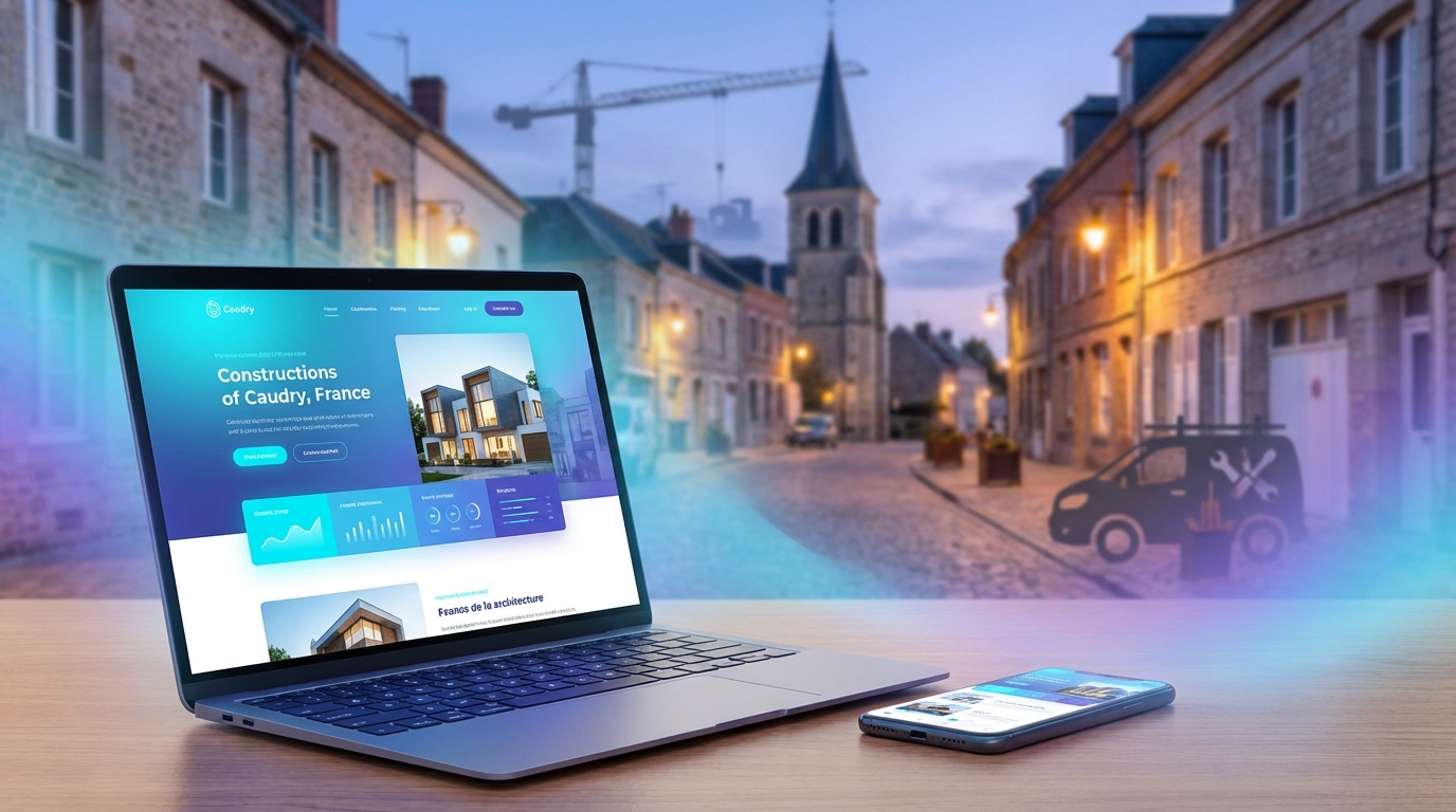 Création de site internet professionnel à Caudry — Web Pulse