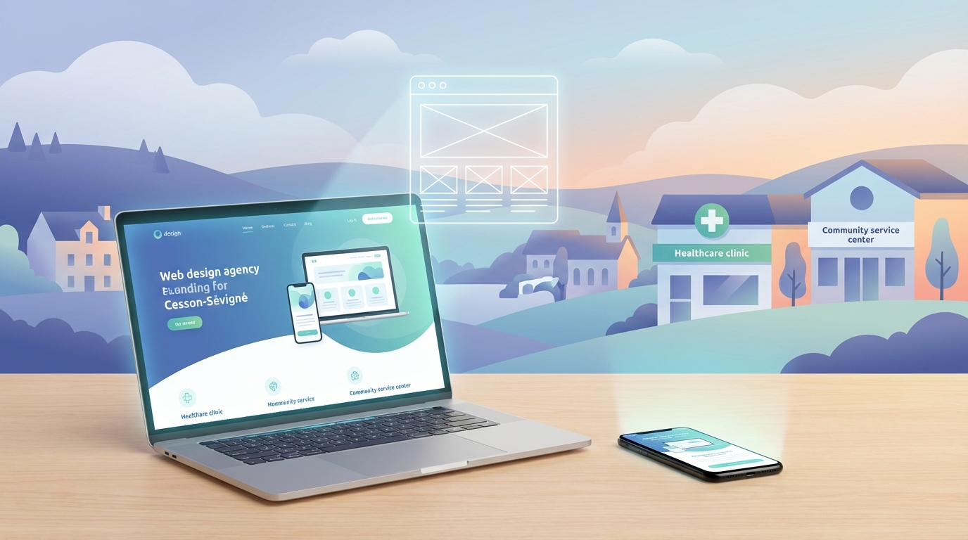 Création de site internet professionnel à Cesson-Sévigné — Web Pulse