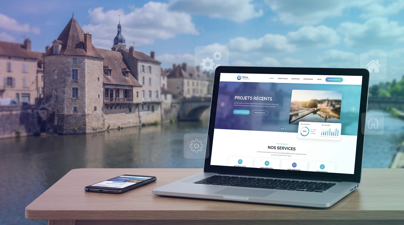 Création de site internet professionnel à Chalon-sur-Saône — Web Pulse