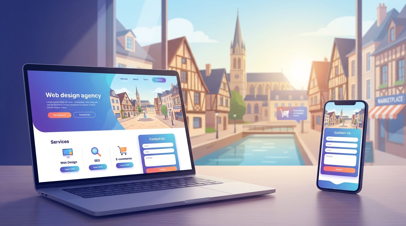 Création de site internet professionnel à Châlons-en-Champagne — Web Pulse