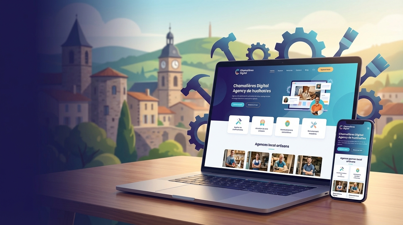 Création de site internet professionnel à Chamalières — Web Pulse
