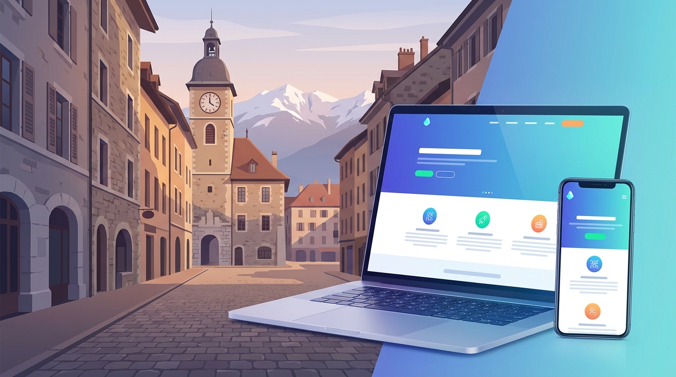 Création de site internet professionnel à Chambéry — Web Pulse