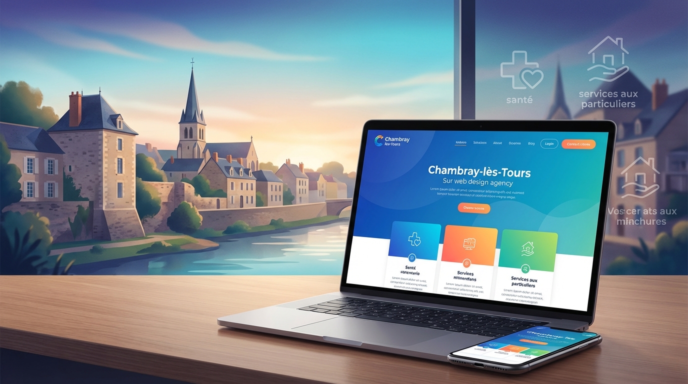 Création de site internet professionnel à Chambray-lès-Tours — Web Pulse