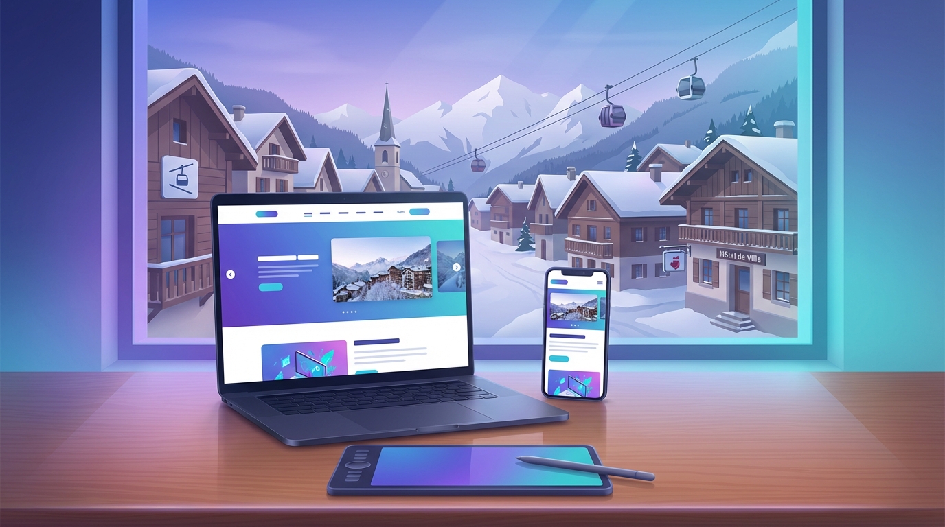 Création de site internet professionnel à Chamonix-Mont-Blanc — Web Pulse