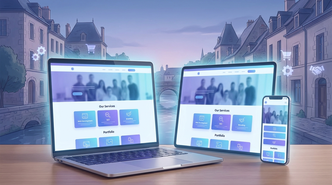 Création de site internet professionnel à Champs-sur-Marne — Web Pulse