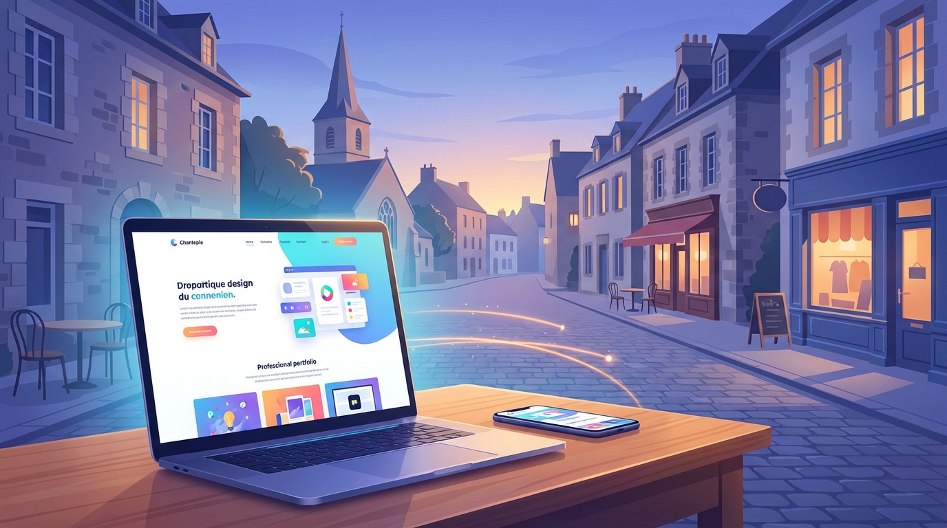 Création de site internet professionnel à Chantepie — Web Pulse