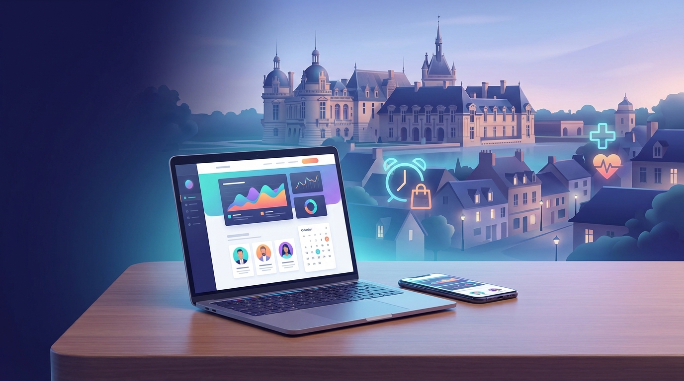 Création de site internet professionnel à Chantilly — Web Pulse