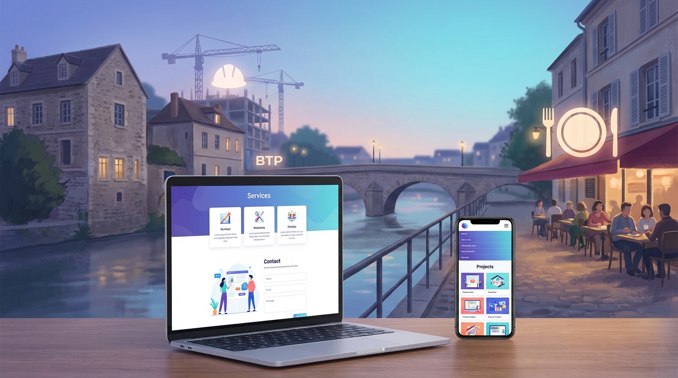 Création de site internet professionnel à Charenton-le-Pont — Web Pulse