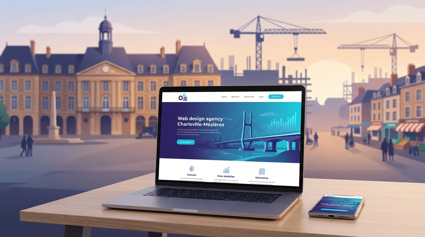 Création de site internet professionnel à Charleville-Mézières — Web Pulse