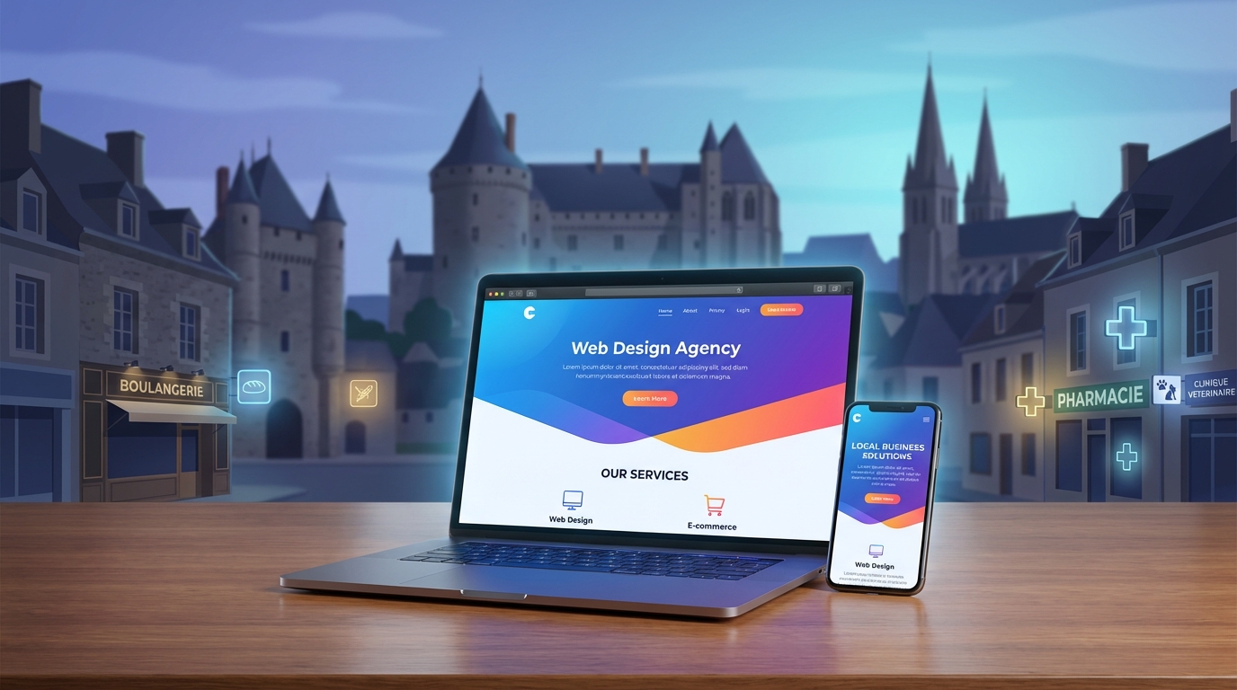 Création de site internet professionnel à Châteaudun — Web Pulse