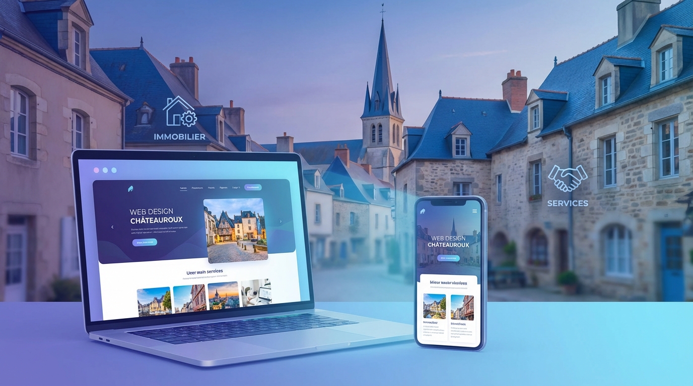 Création de site internet professionnel à Châteauroux — Web Pulse