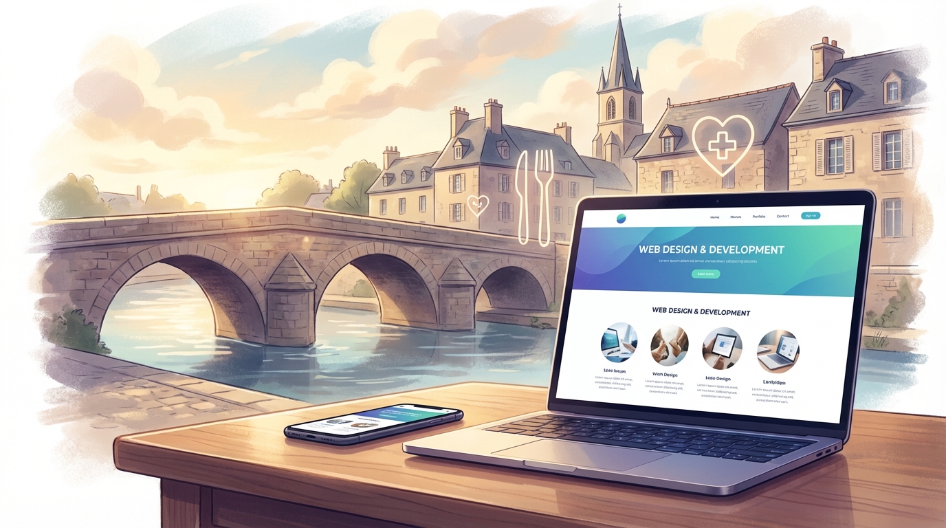 Création de site internet professionnel à Châtellerault — Web Pulse