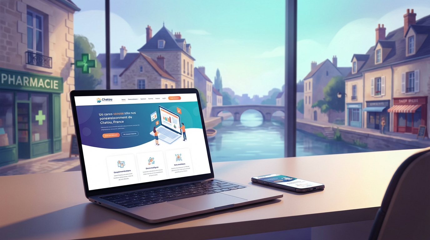 Création de site internet professionnel à Chatou — Web Pulse