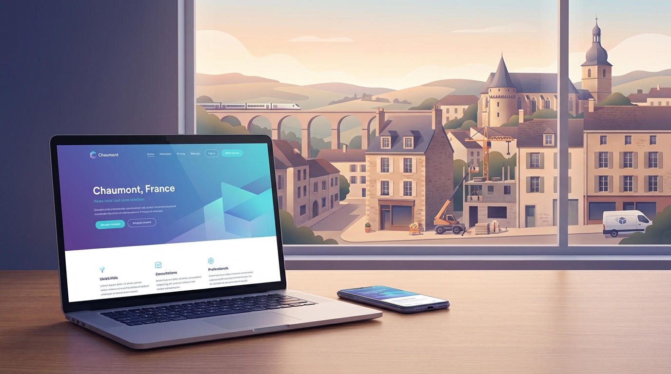Création de site internet professionnel à Chaumont — Web Pulse