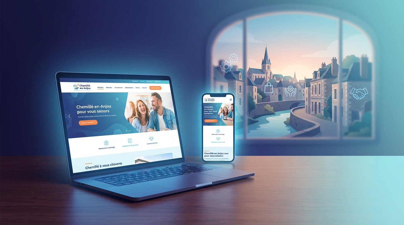 Création de site internet professionnel à Chemillé-en-Anjou — Web Pulse