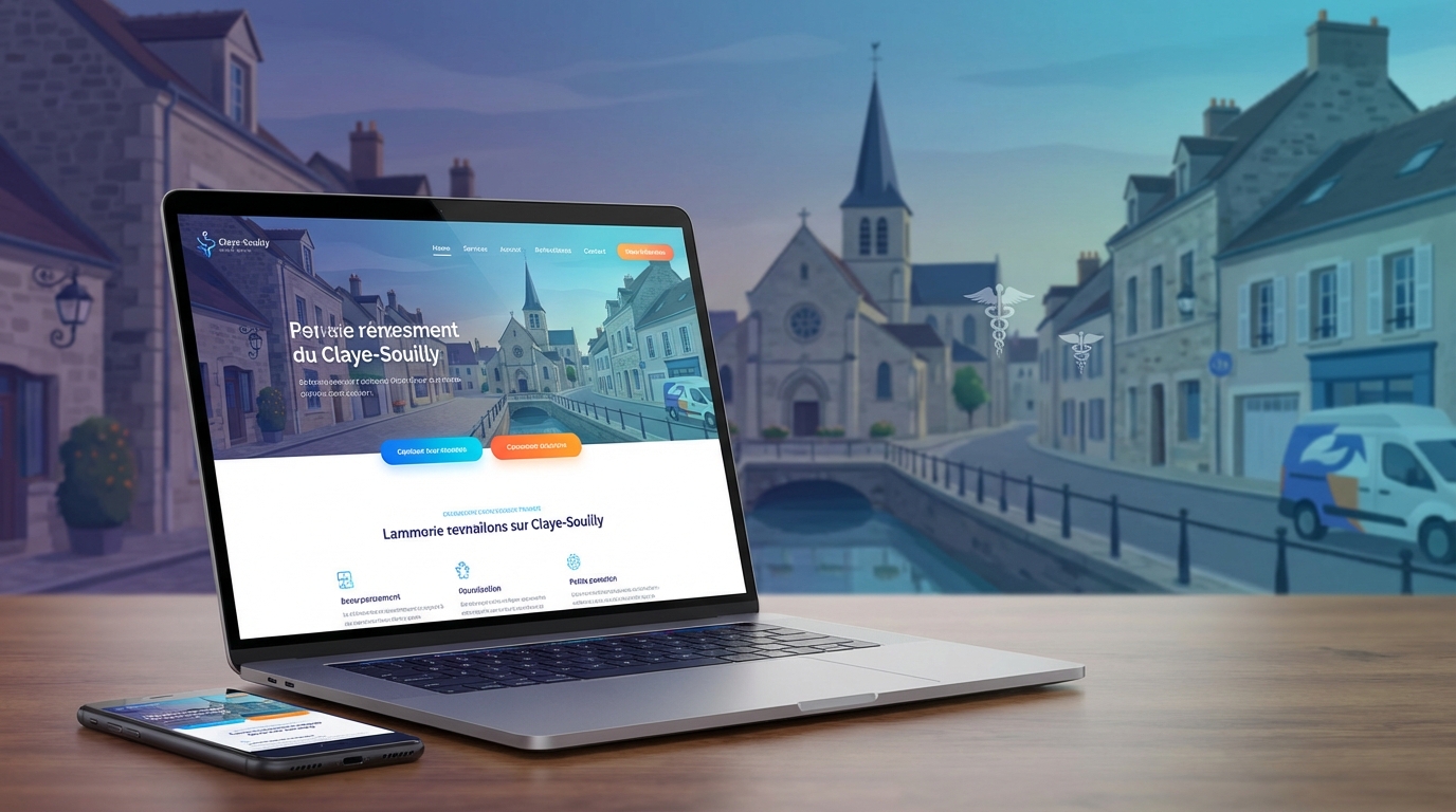 Création de site internet professionnel à Claye-Souilly — Web Pulse
