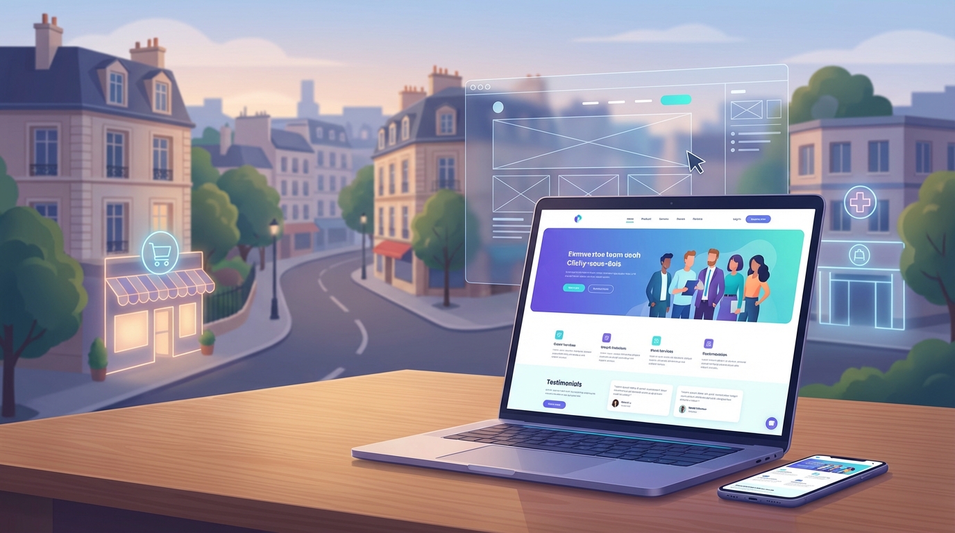Création de site internet professionnel à Clichy-sous-Bois — Web Pulse