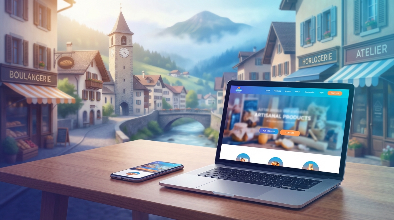 Création de site internet professionnel à Cluses — Web Pulse