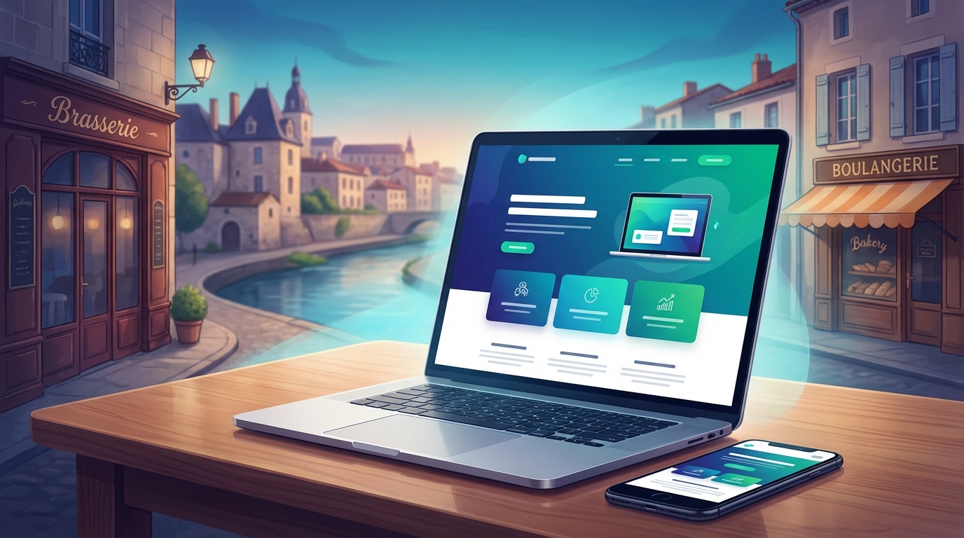 Création de site internet professionnel à Cognac — Web Pulse