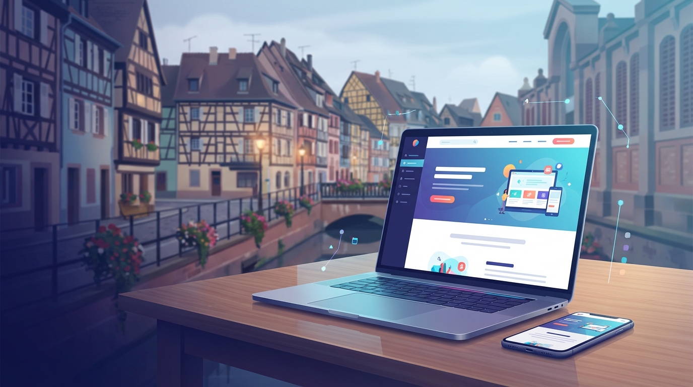 Création de site internet professionnel à Colmar — Web Pulse