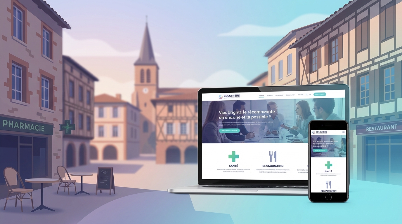 Création de site internet professionnel à Colomiers — Web Pulse