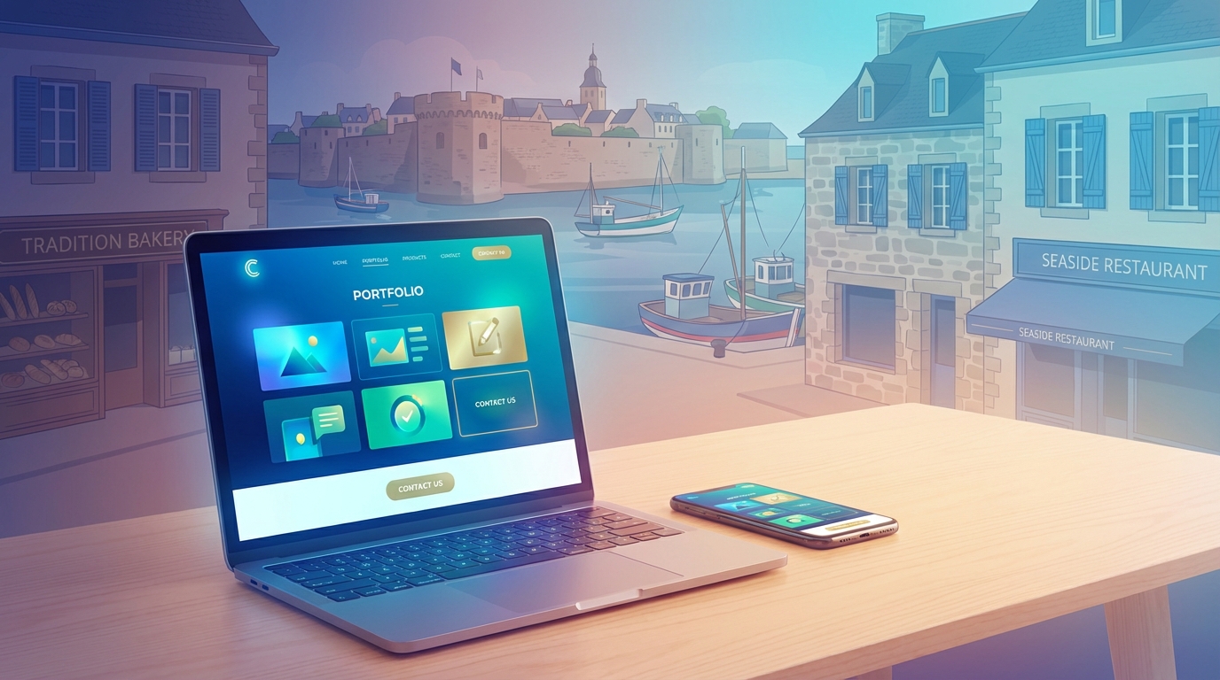 Création de site internet professionnel à Concarneau — Web Pulse
