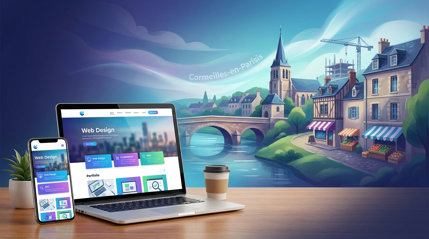 Création de site internet professionnel à Cormeilles-en-Parisis — Web Pulse