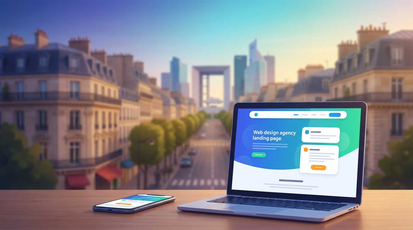 Création de site internet professionnel à Courbevoie — Web Pulse
