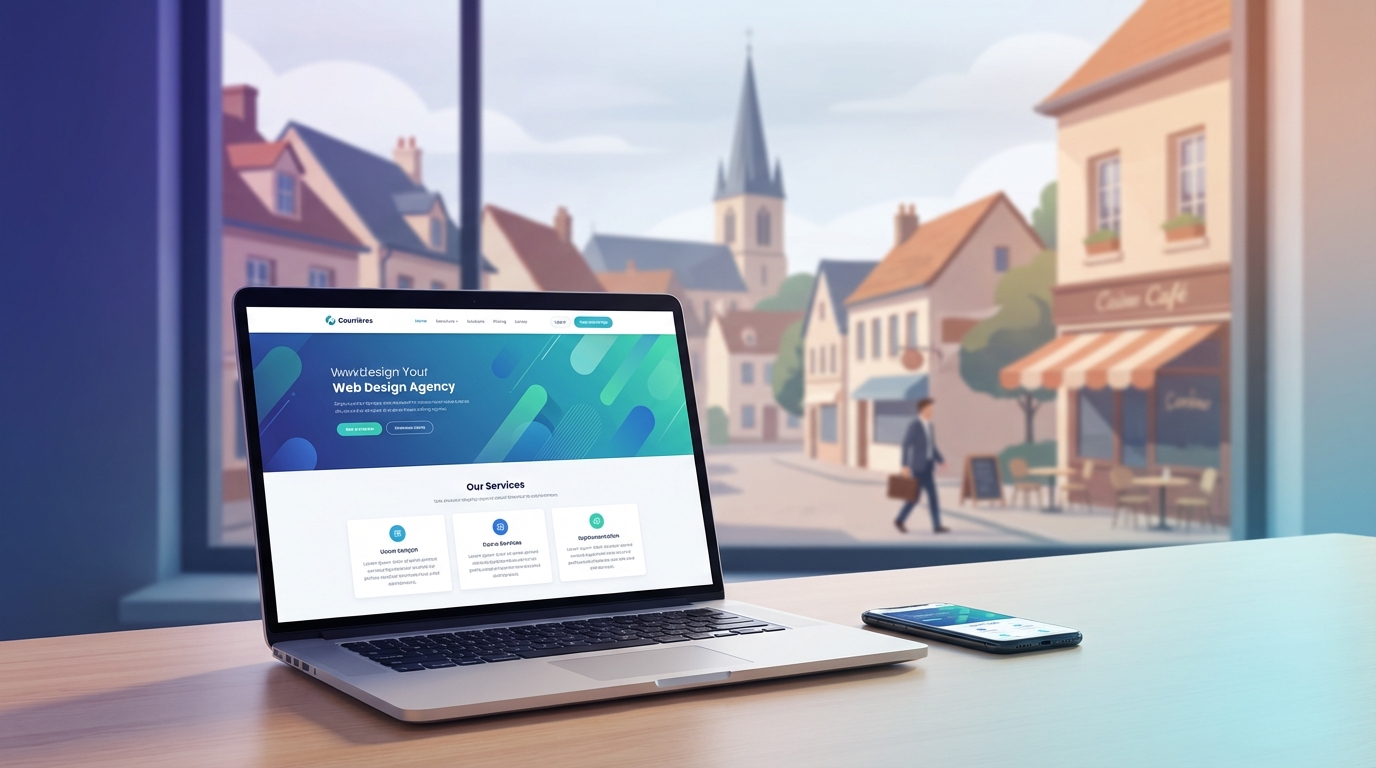 Création de site internet professionnel à Courrières — Web Pulse