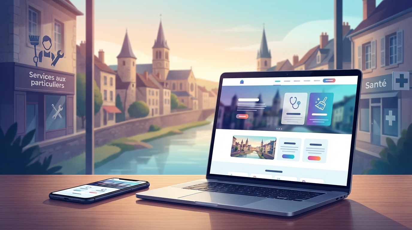 Création de site internet professionnel à Cusset — Web Pulse