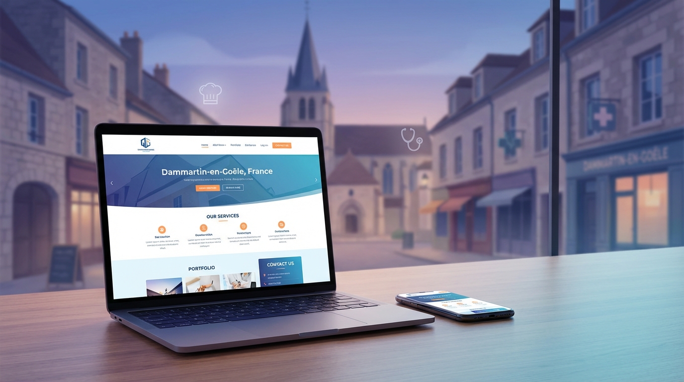 Création de site internet professionnel à Dammartin-en-Goële — Web Pulse