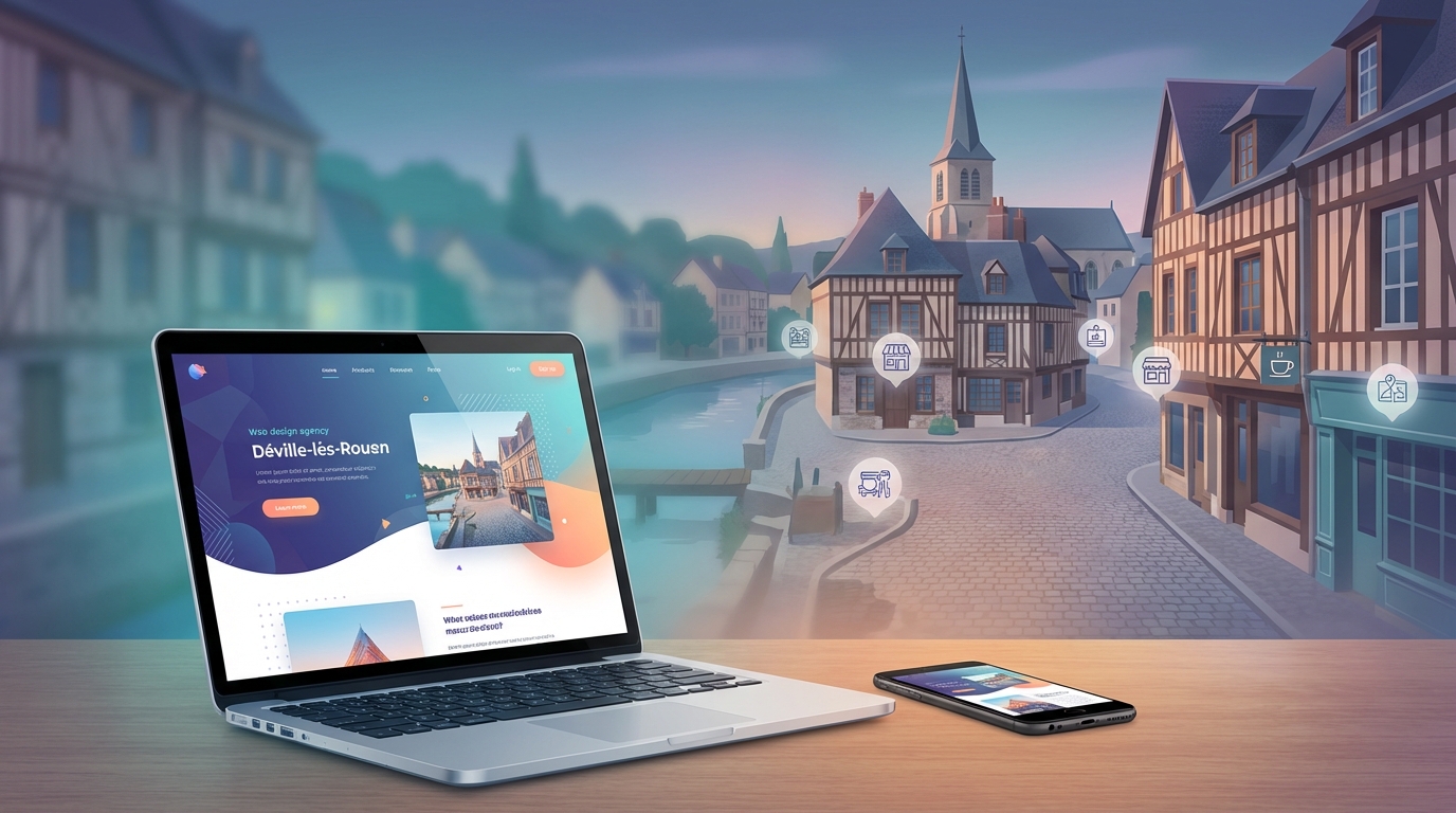 Création de site internet professionnel à Déville-lès-Rouen — Web Pulse