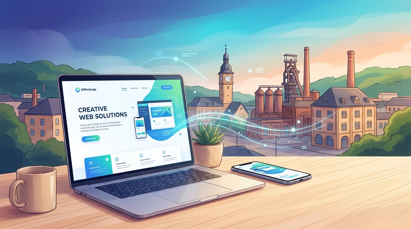 Création de site internet professionnel à Differdange — Web Pulse