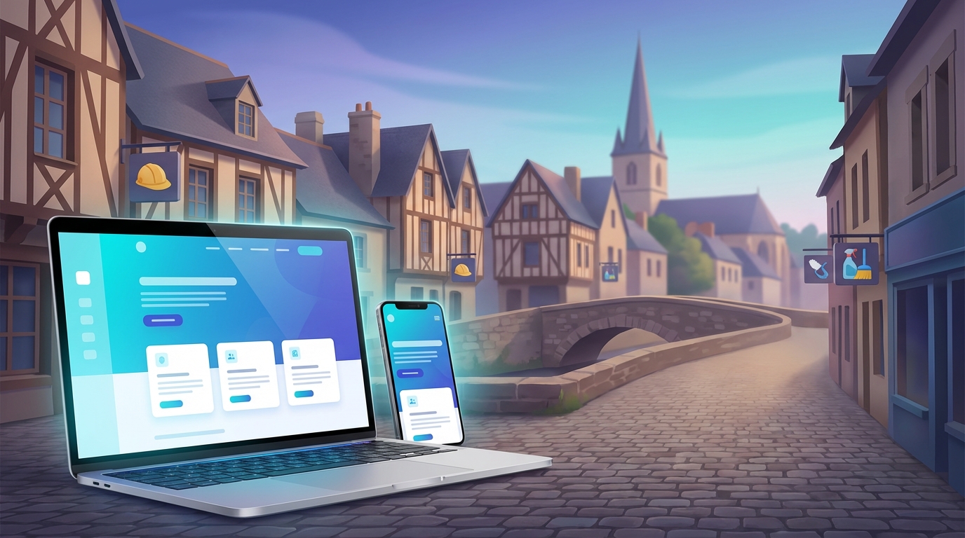 Création de site internet professionnel à Dinan — Web Pulse