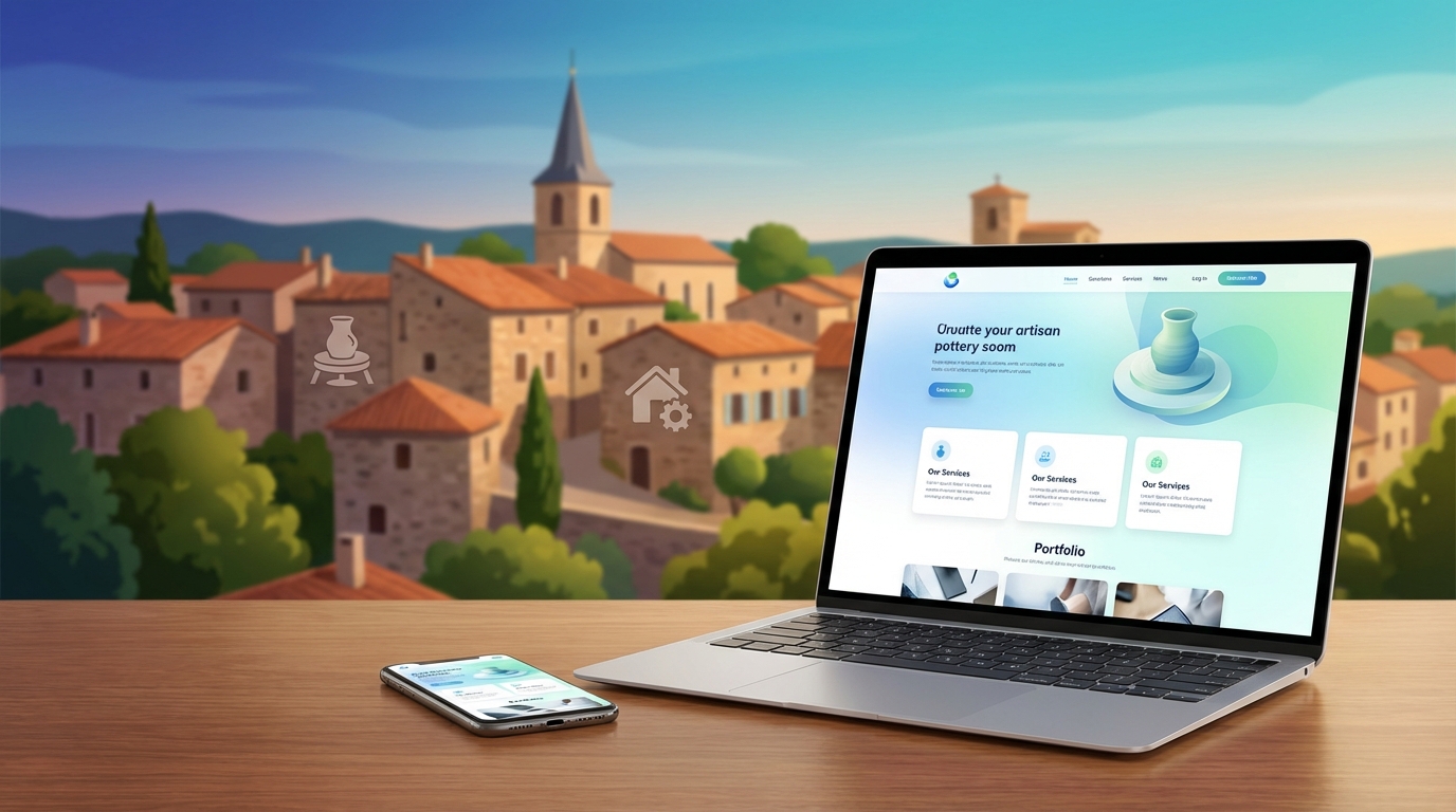 Création de site internet professionnel à Domont — Web Pulse