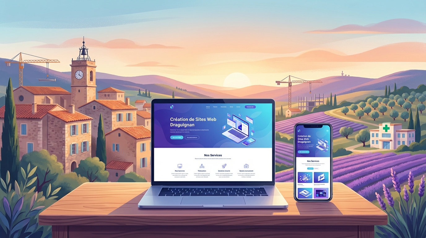 Création de site internet professionnel à Draguignan — Web Pulse