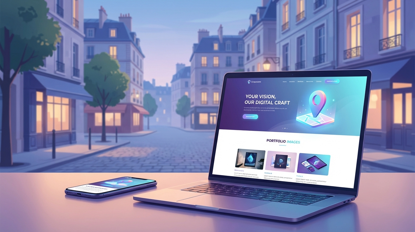 Création de site internet professionnel à Drancy — Web Pulse