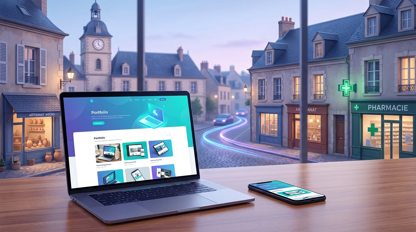 Création de site internet professionnel à Dreux — Web Pulse