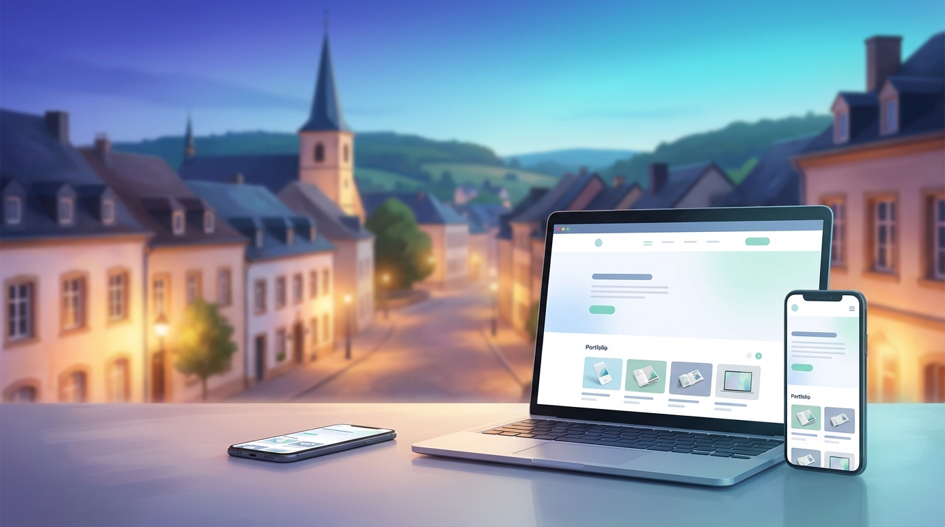 Création de site internet professionnel à Dudelange — Web Pulse
