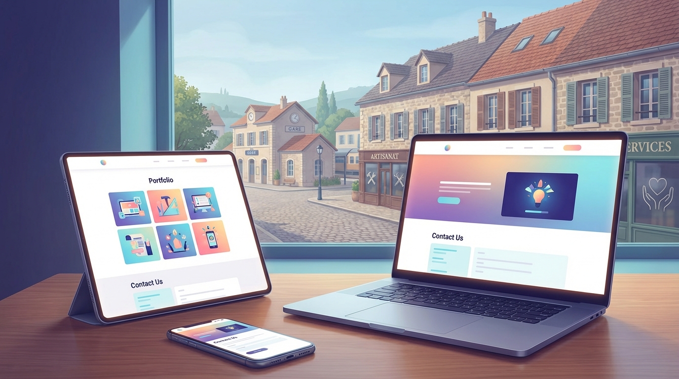 Création de site internet professionnel à Dugny — Web Pulse