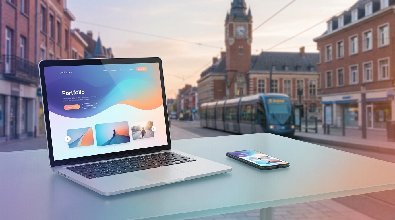Création de site internet professionnel à Dunkerque — Web Pulse
