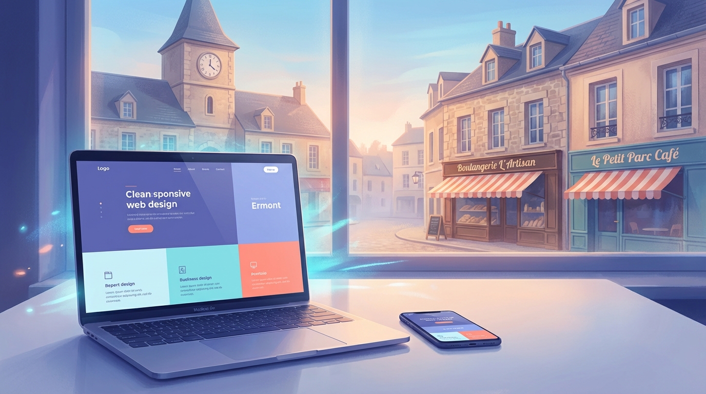 Création de site internet professionnel à Ermont — Web Pulse