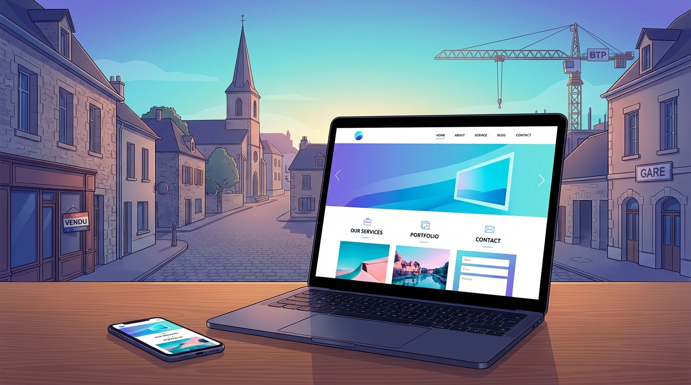 Création de site internet professionnel à Étampes — Web Pulse
