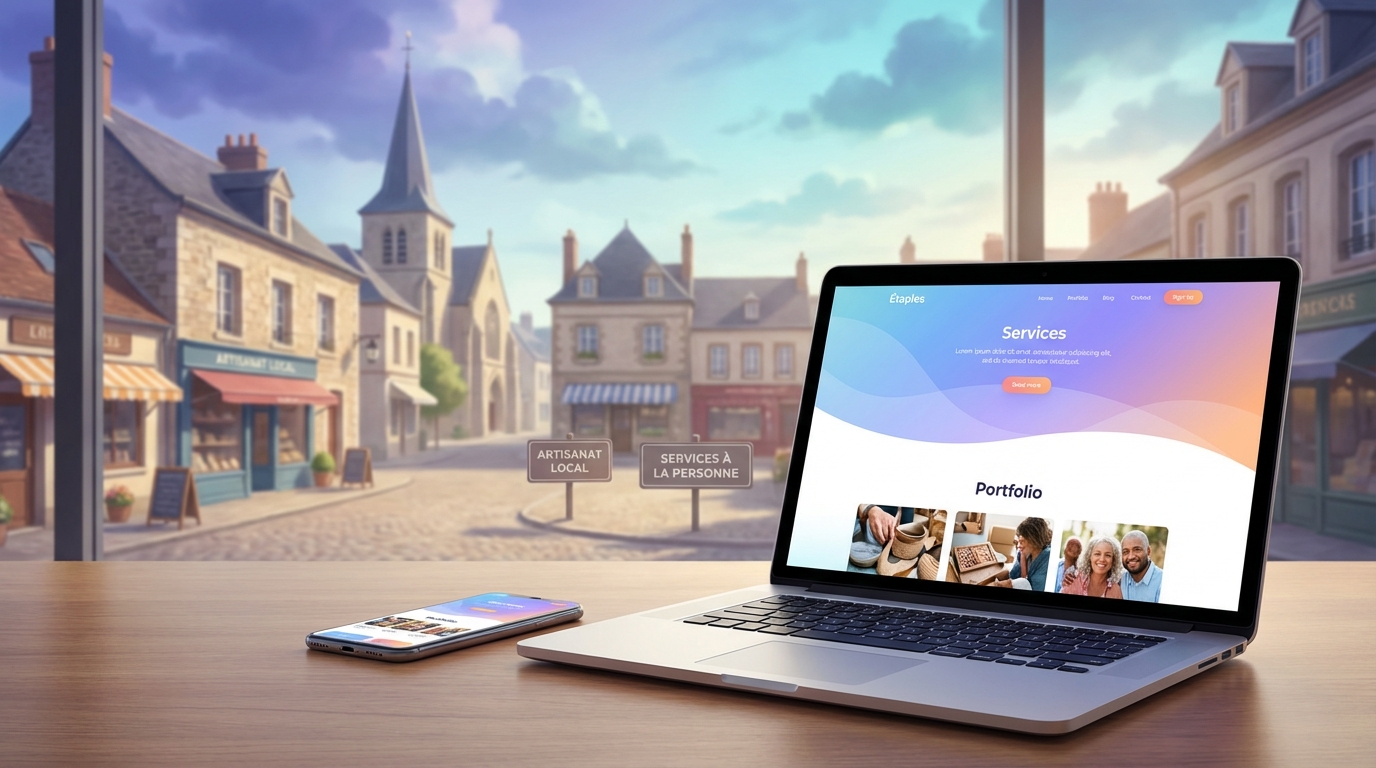 Création de site internet professionnel à Étaples — Web Pulse