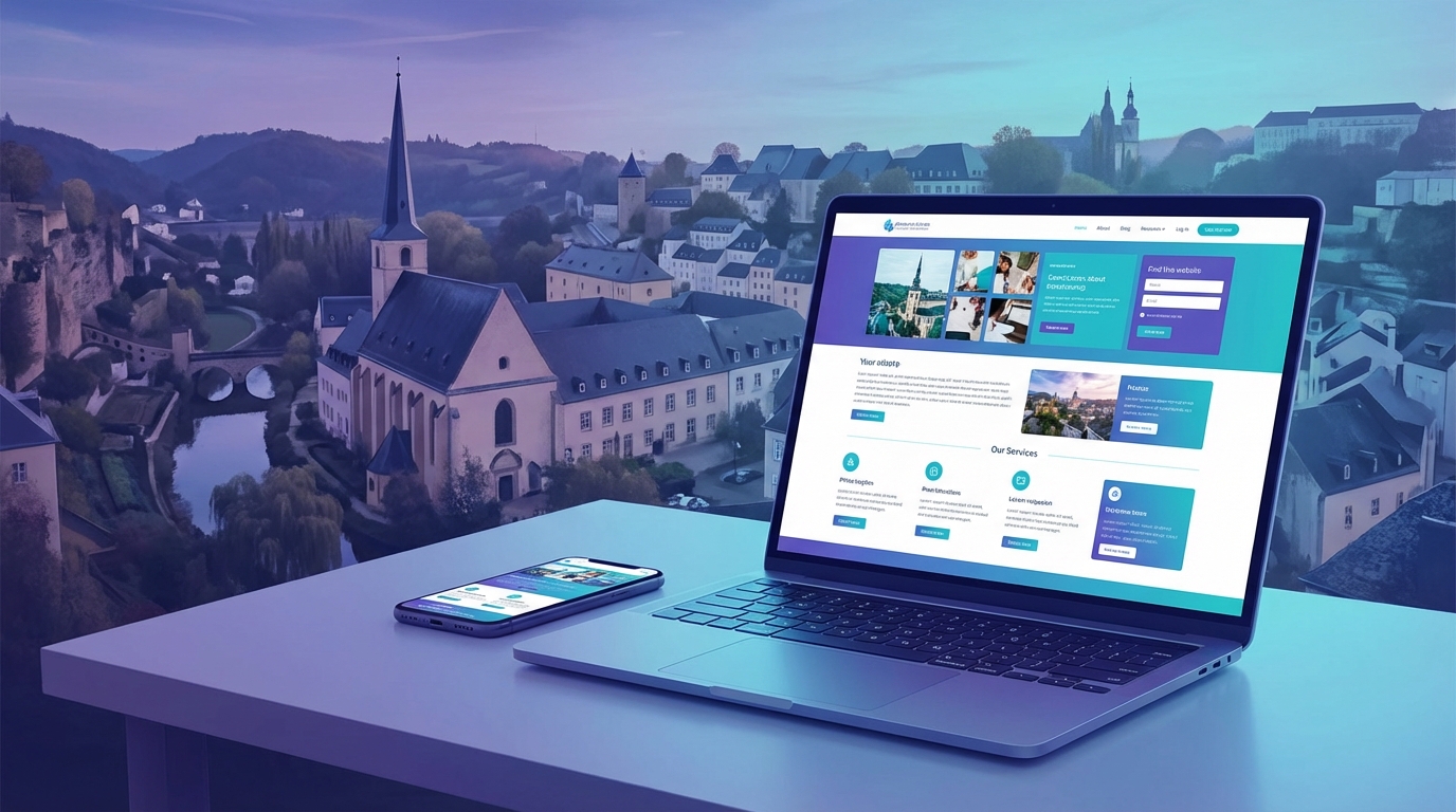Création de site internet professionnel à Ettelbruck — Web Pulse